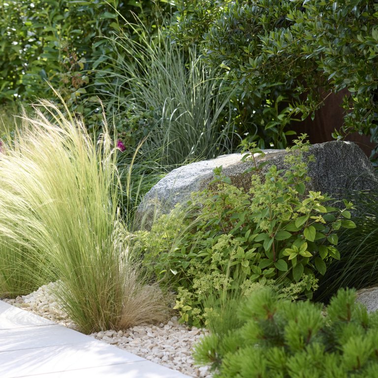 Perfektionierte Beetpflege